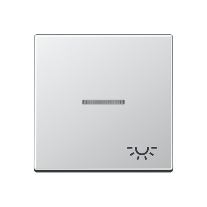 CJC Systems - Plaque version 1 bouton poussoir carré KNX