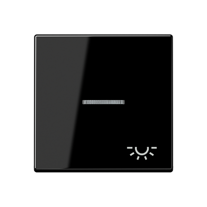 CJC Systems - Plaque version 1 bouton poussoir carré KNX