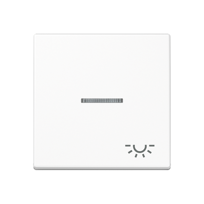 CJC Systems - Plaque version 1 bouton poussoir carré KNX