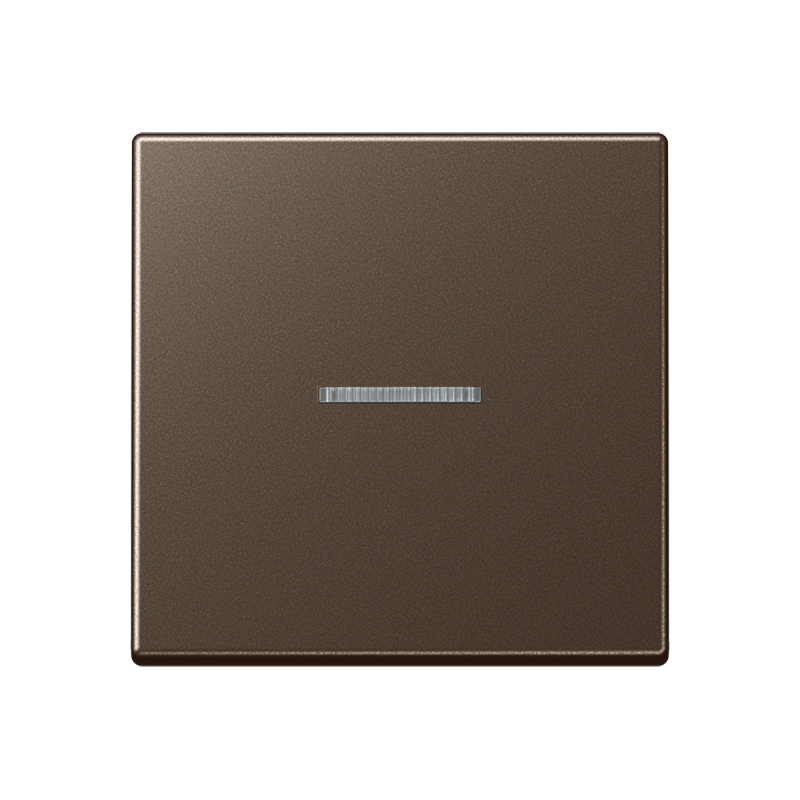 CJC Systems - Plaque version 1 bouton poussoir carré KNX