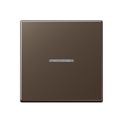 CJC Systems - Plaque version 1 bouton poussoir carré KNX