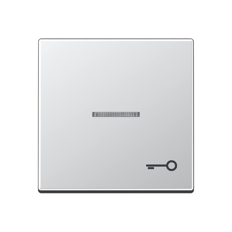 CJC Systems - Plaque version 1 bouton poussoir carré KNX