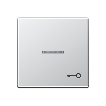 CJC Systems - Plaque version 1 bouton poussoir carré KNX