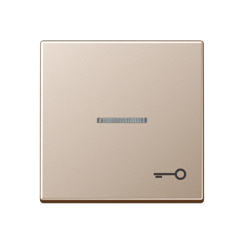 CJC Systems - Plaque version 1 bouton poussoir carré KNX