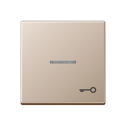 CJC Systems - Plaque version 1 bouton poussoir carré KNX