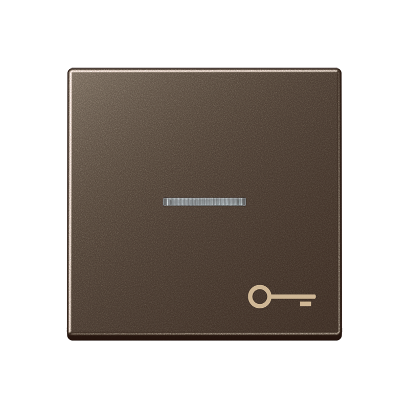 CJC Systems - Plaque version 1 bouton poussoir carré KNX