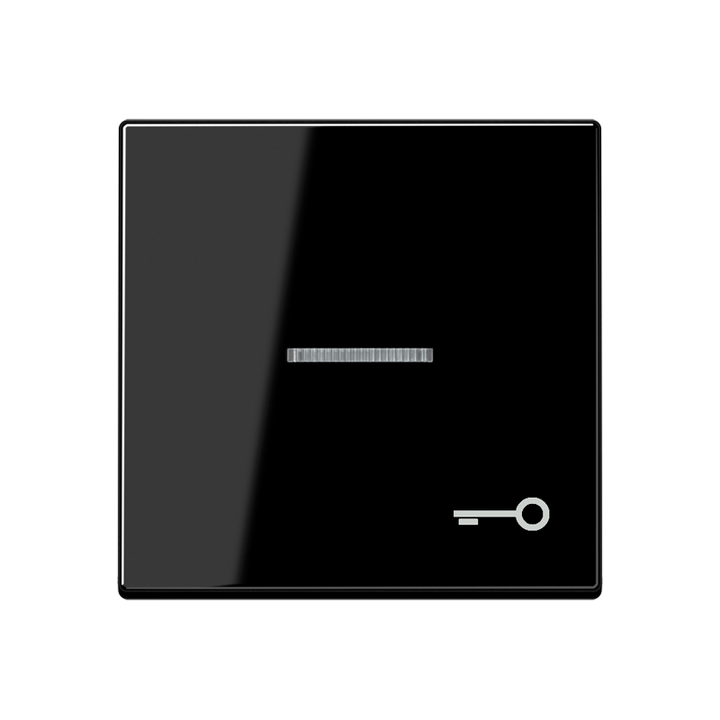 CJC Systems - Plaque version 1 bouton poussoir carré KNX