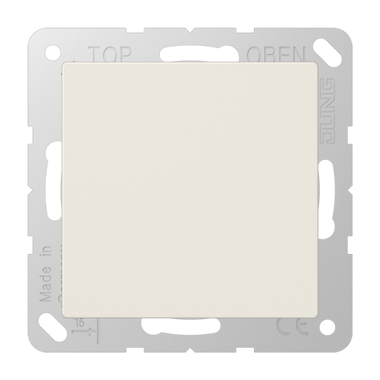 CJC Systems - Plaque version 1 bouton poussoir KNX carré