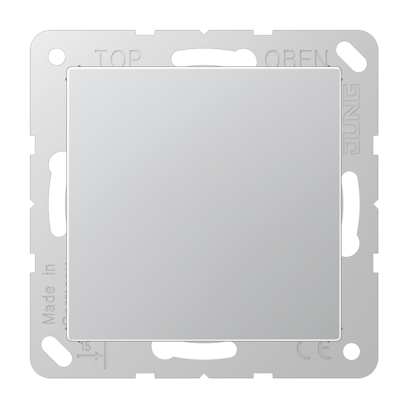 CJC Systems - Plaque version 1 bouton poussoir KNX carré