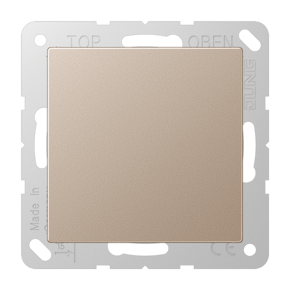 CJC Systems - Plaque version 1 bouton poussoir KNX carré