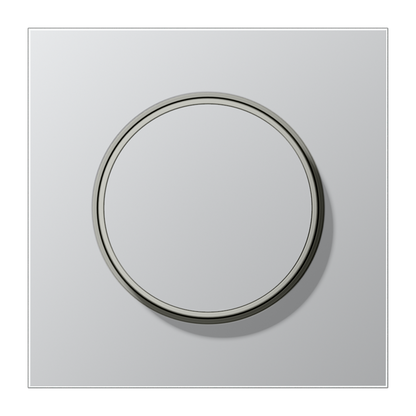 CJC Systems - Plaque version 2 boutons poussoir carré KNX
