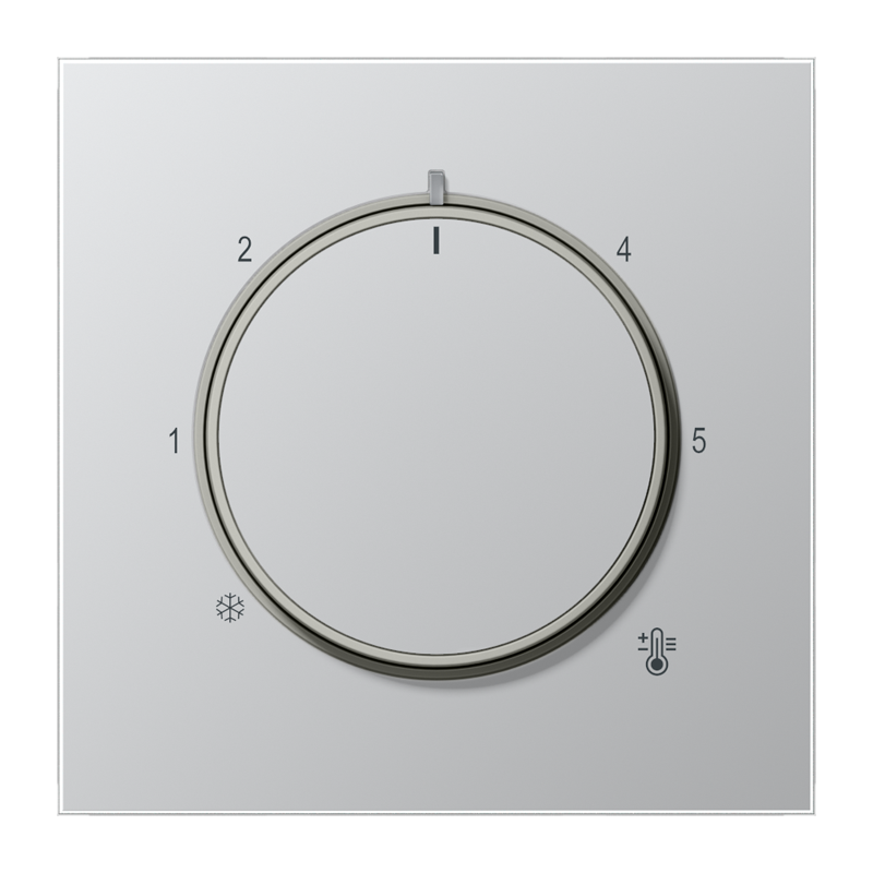 CJC Systems - Plaque version 2 boutons poussoir carré KNX