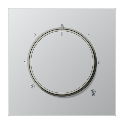 CJC Systems - Plaque version 2 boutons poussoir carré KNX