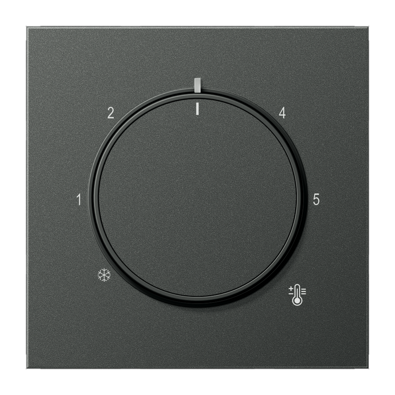 CJC Systems - Plaque version 2 boutons poussoir carré KNX