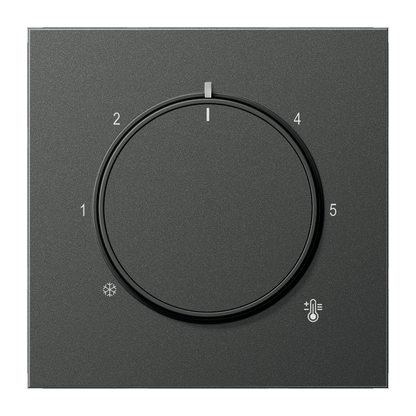 CJC Systems - Plaque version 2 boutons poussoir carré KNX