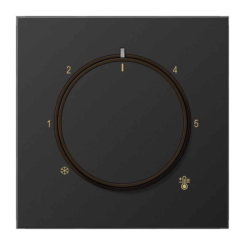 CJC Systems - Plaque version 2 boutons poussoir carré KNX