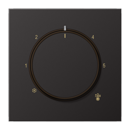 CJC Systems - Plaque version 2 boutons poussoir carré KNX