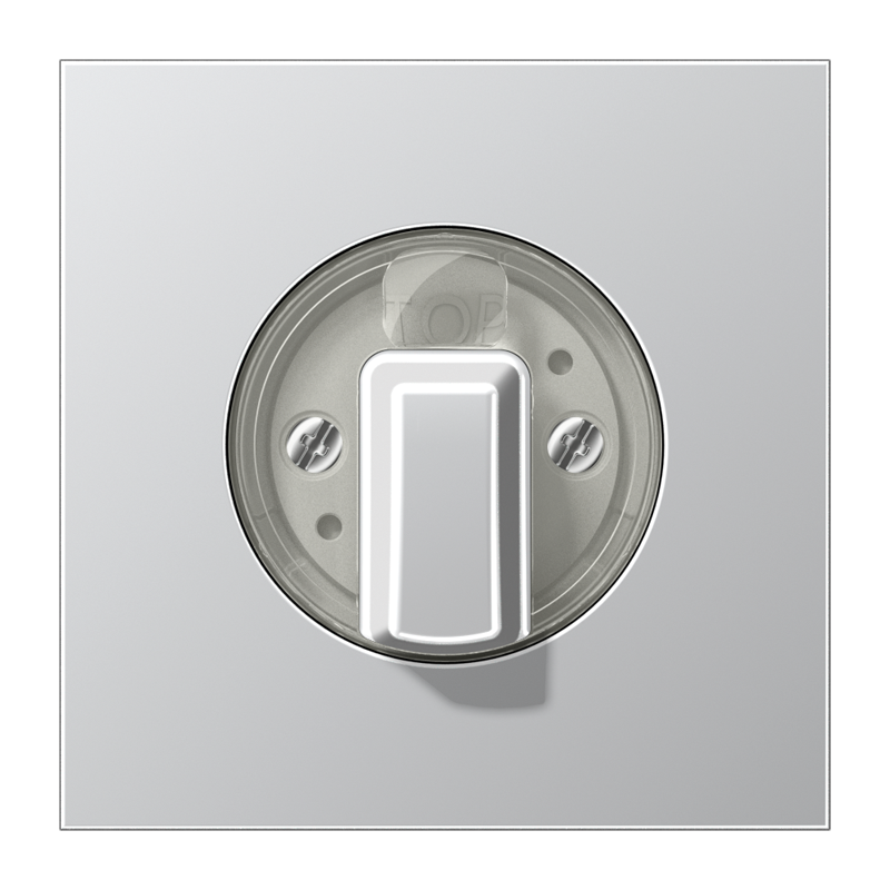 CJC Systems - Plaque version 2 boutons poussoir carré KNX