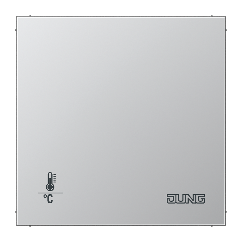 CJC Systems - Plaque version 2 boutons poussoir KNX carré