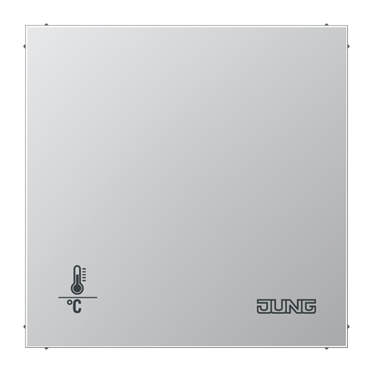 CJC Systems - Plaque version 2 boutons poussoir KNX carré