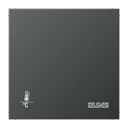 CJC Systems - Plaque version 2 boutons poussoir KNX carré