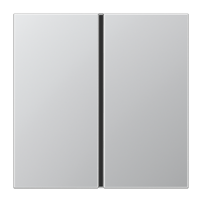 CJC Systems - Plaque version 2 boutons poussoir KNX carré