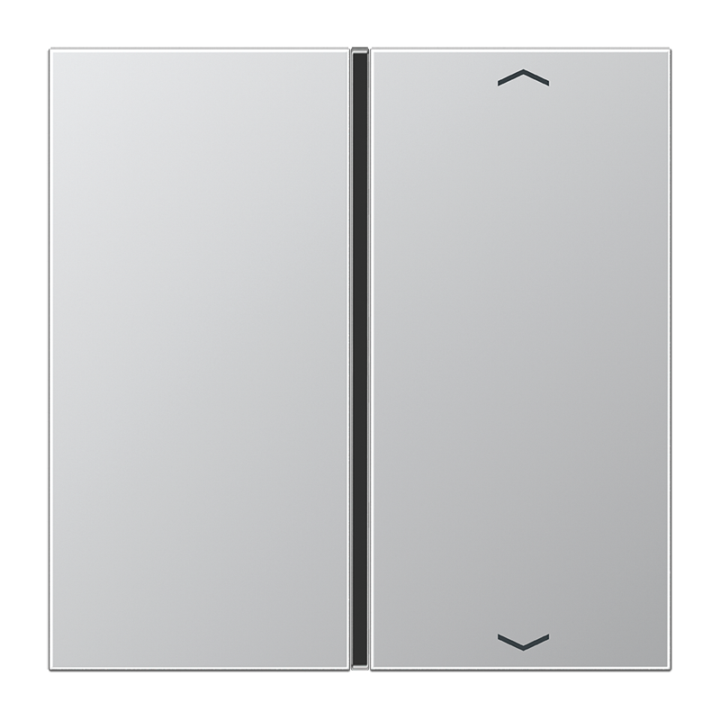 CJC Systems - Plaque version 2 boutons poussoir KNX carré
