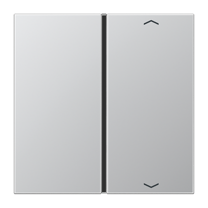 CJC Systems - Plaque version 2 boutons poussoir KNX carré