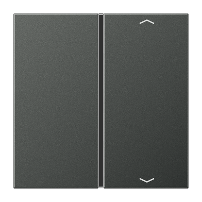 CJC Systems - Plaque version 2 boutons poussoir KNX carré