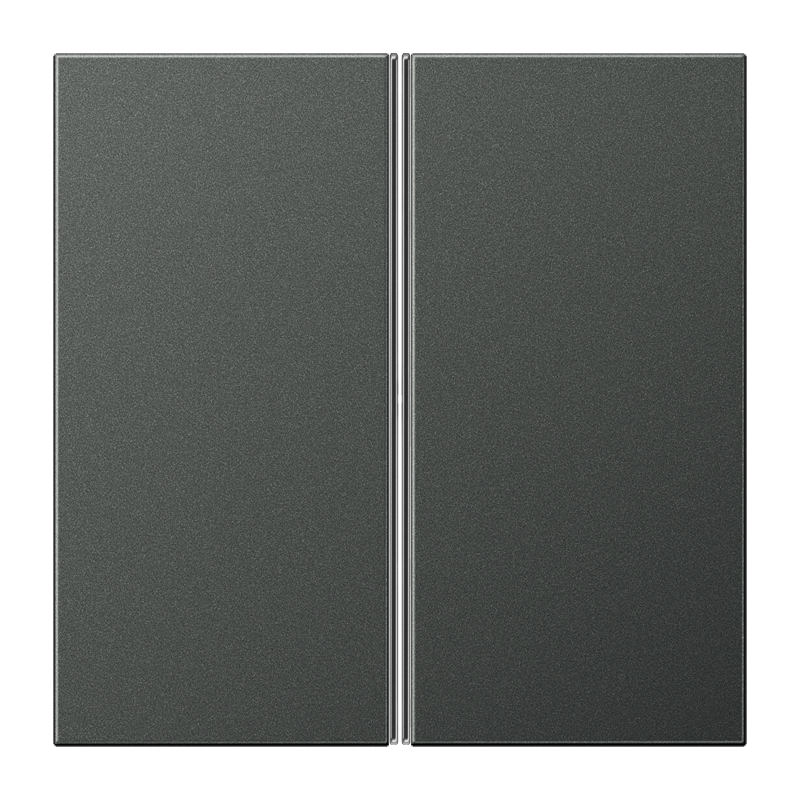 CJC Systems - Plaque version 2 boutons poussoir KNX carré