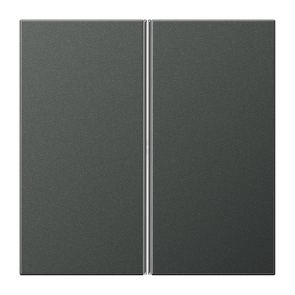 CJC Systems - Plaque version 2 boutons poussoir KNX carré