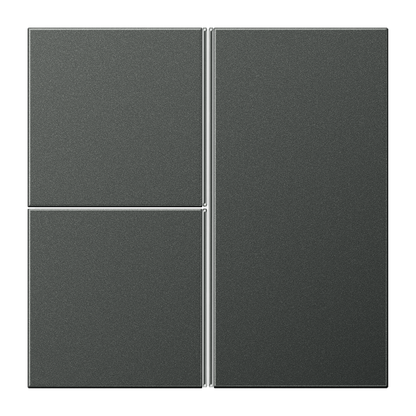 CJC Systems - Plaque version 2 boutons poussoir KNX carré
