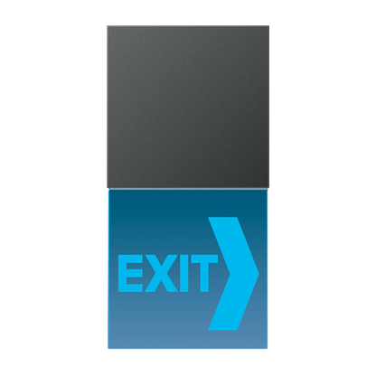 CJC Systems - Plaque version 2 boutons poussoir KNX rond