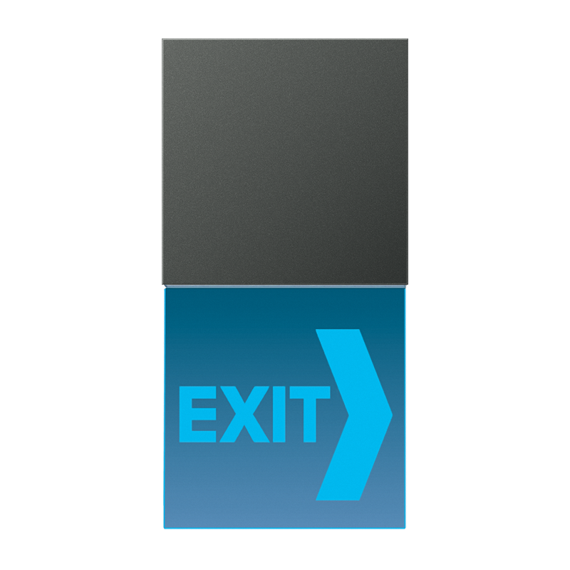CJC Systems - Plaque version 2 boutons poussoir KNX rond