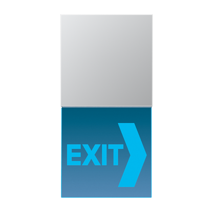 CJC Systems - Plaque version 2 boutons poussoir KNX rond