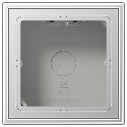 CJC Systems - Plaque version 2 boutons poussoir KNX rond