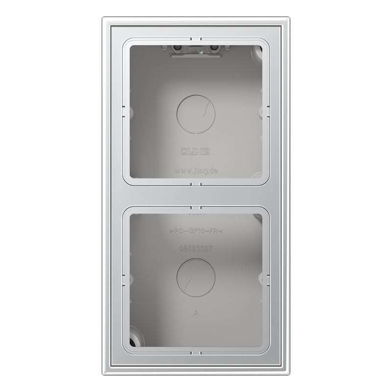 CJC Systems - Plaque version 2 boutons poussoir KNX rond