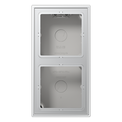 CJC Systems - Plaque version 2 boutons poussoir KNX rond