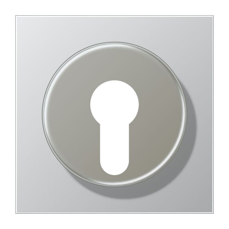 CJC Systems - Plaque version 2 boutons poussoir KNX rond