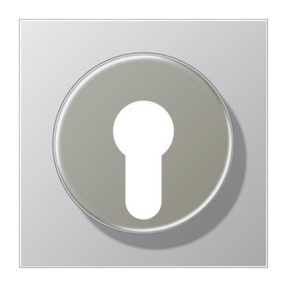 CJC Systems - Plaque version 2 boutons poussoir KNX rond
