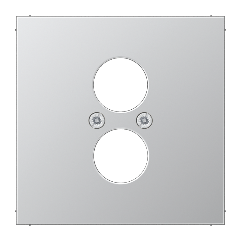 CJC Systems - Plaque version 2 boutons poussoir KNX rond