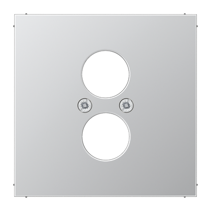 CJC Systems - Plaque version 2 boutons poussoir KNX rond