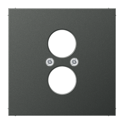 CJC Systems - Plaque version 2 boutons poussoir KNX rond
