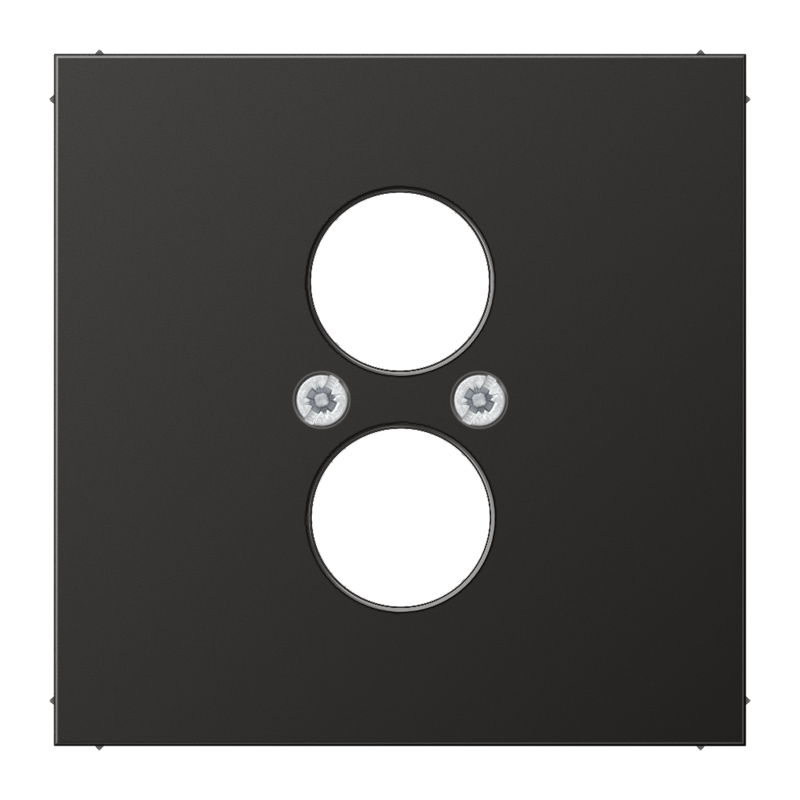 CJC Systems - Plaque version 2 boutons poussoir KNX rond