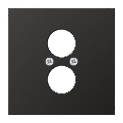 CJC Systems - Plaque version 2 boutons poussoir KNX rond