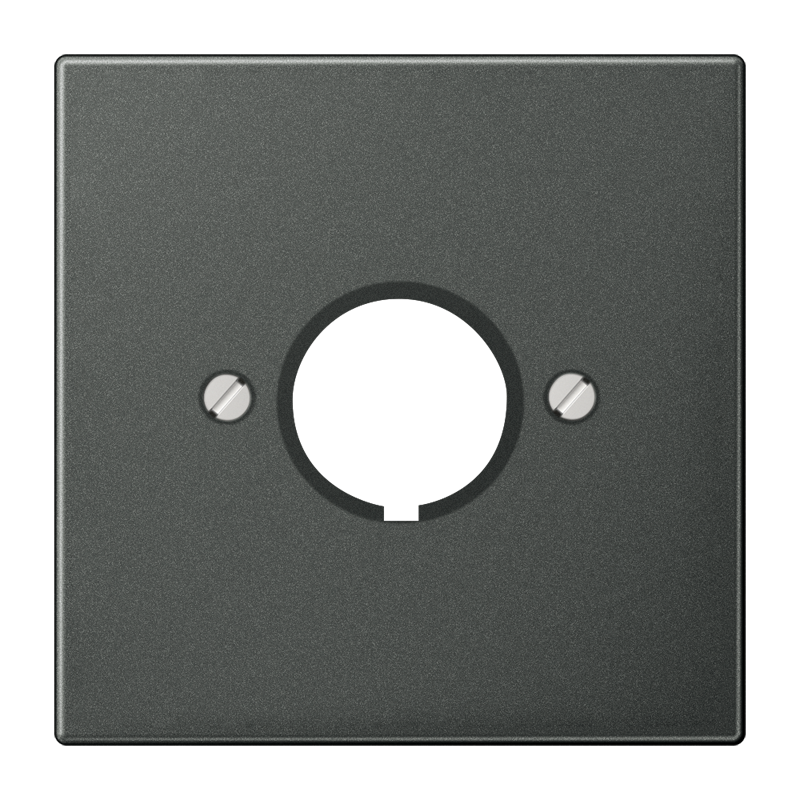 CJC Systems - Plaque version 2 boutons poussoir KNX rond