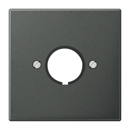 CJC Systems - Plaque version 2 boutons poussoir KNX rond