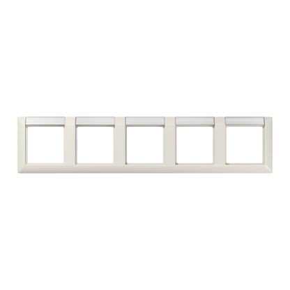 CJC Systems - Plaque version 2 leviers double bouton poussoir KNX