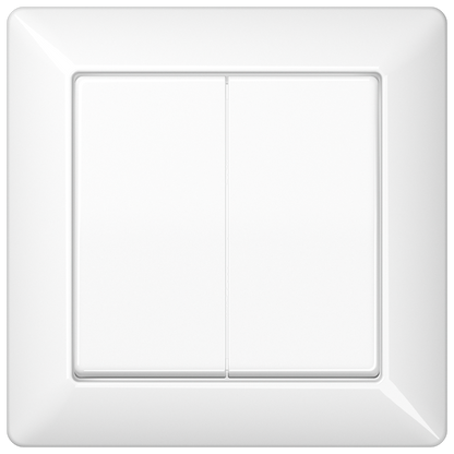 CJC Systems - Plaque version 2 leviers (double BP) KNX