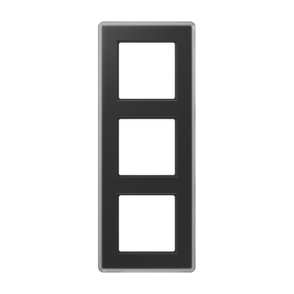 CJC Systems - Plaque version 3 boutons poussoir carré KNX